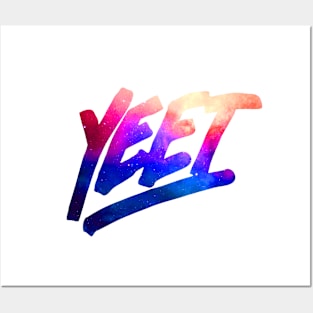 yeet galaxy Posters and Art